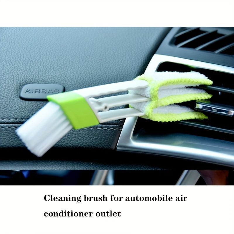 Reheyre Car Air Conditioning Vent Cleaning Brush - Soft Bristles For  Automotive Dashboard Dusting & Detailing - Temu