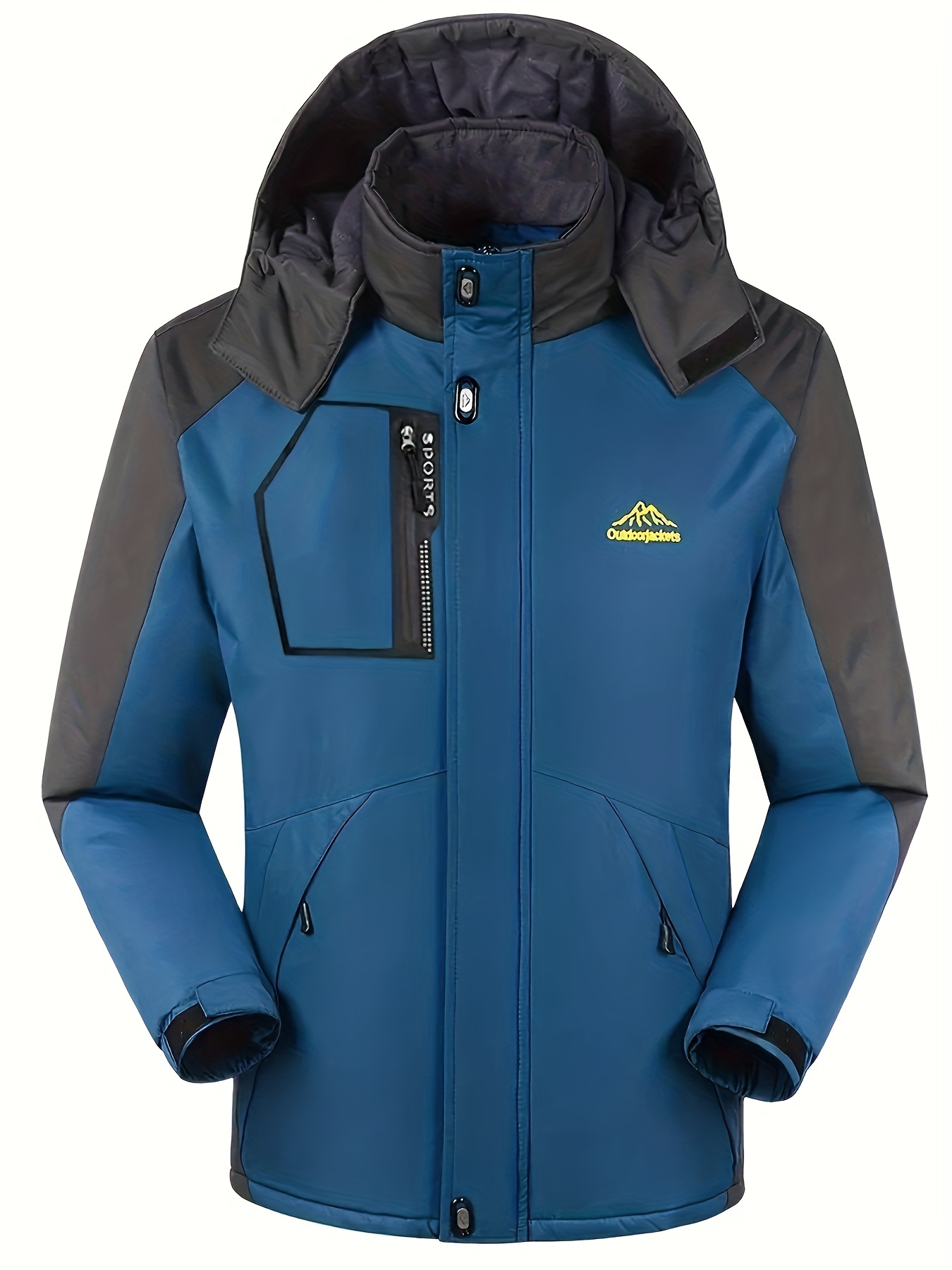Stay Warm Dry In Unisex Fleece Ski Jacket Perfect Winter - Temu