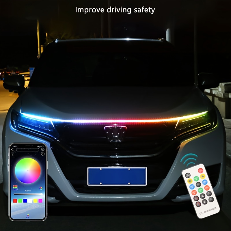180 Cm Beleuchten Sie Ihr Auto Mit Wasserdichten LED-Streifen – Kabellose  APP-Steuerung Für SUVs, LKWs Und Mehr! - Temu Austria