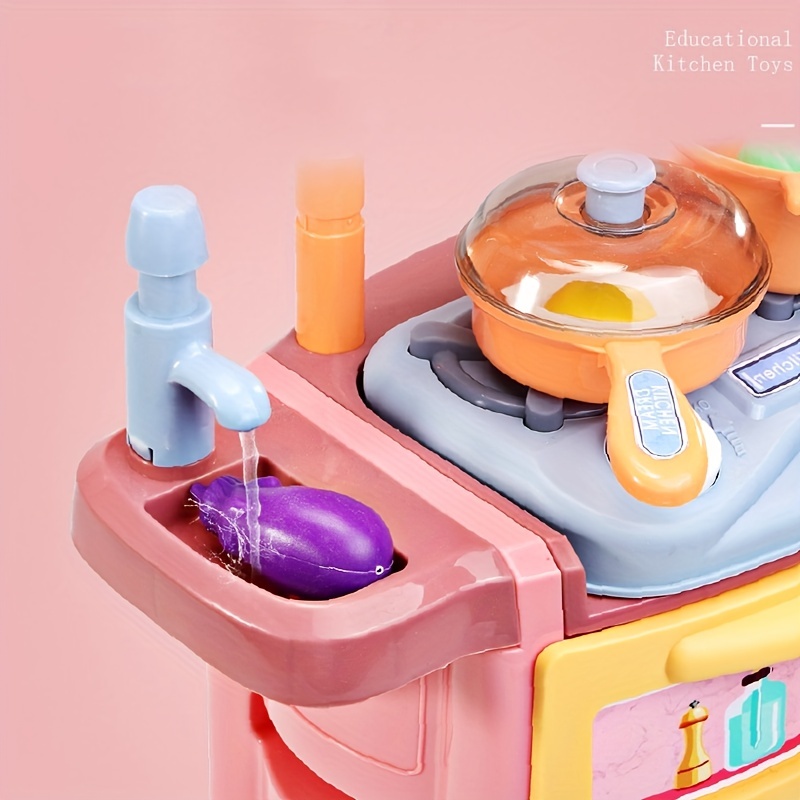 1set Simulación Utensilios Cocina Cocina Set, Juguetes Cocina Casa Juego  Niños Niñas - Juguetes - Temu