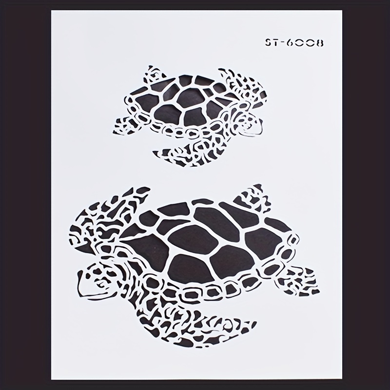 turtle stencil printable