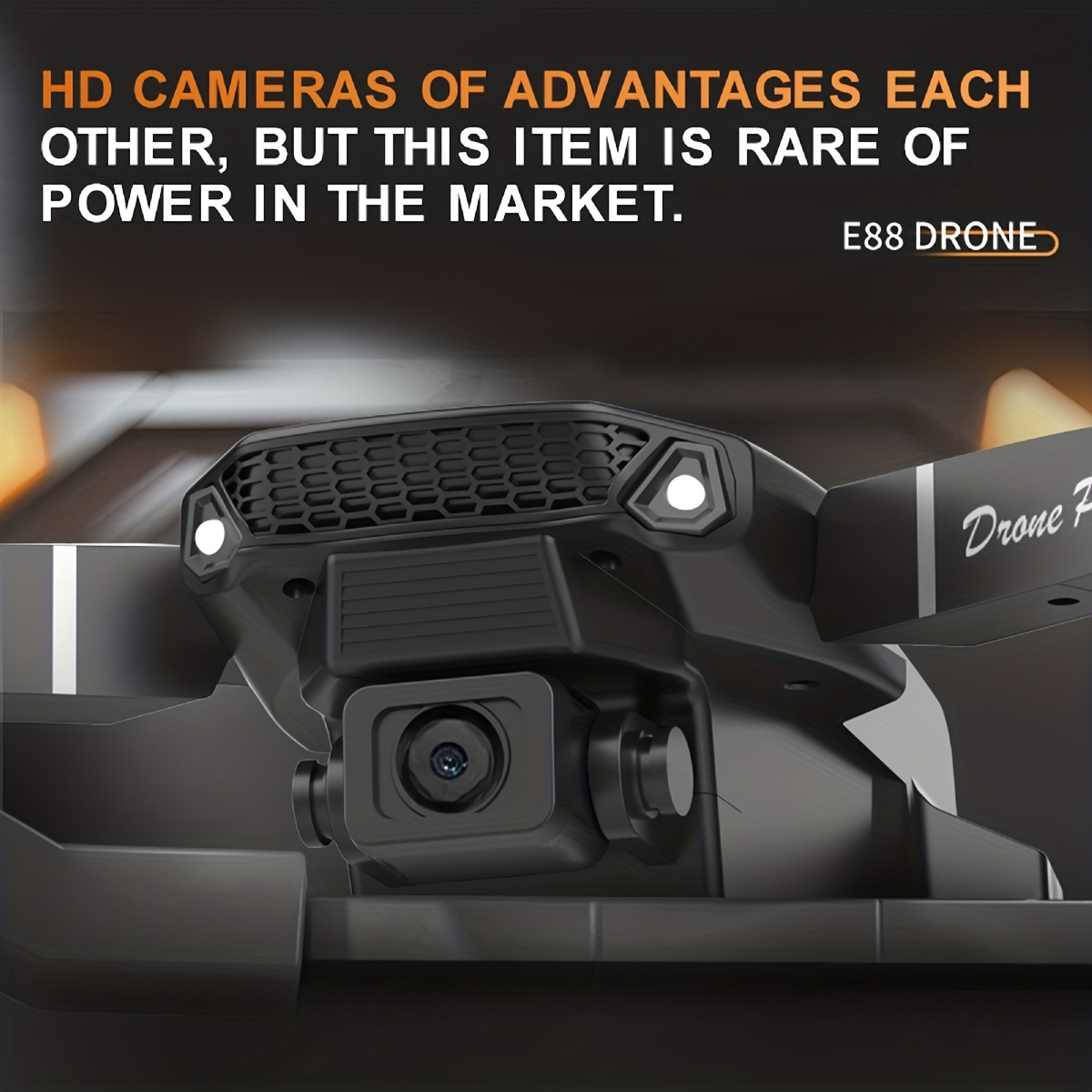  E88 Pro Drone con cámara 4K, WiFi FPV 1080P HD Dual