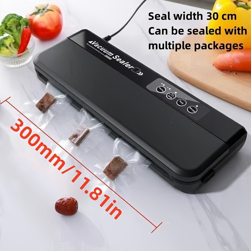 Compact Vacuum Sealer Machine - Automatic Air Sealing System For Food  Storage - Dry & Wet Modes - With Seal Bags Starter Kit - Temu