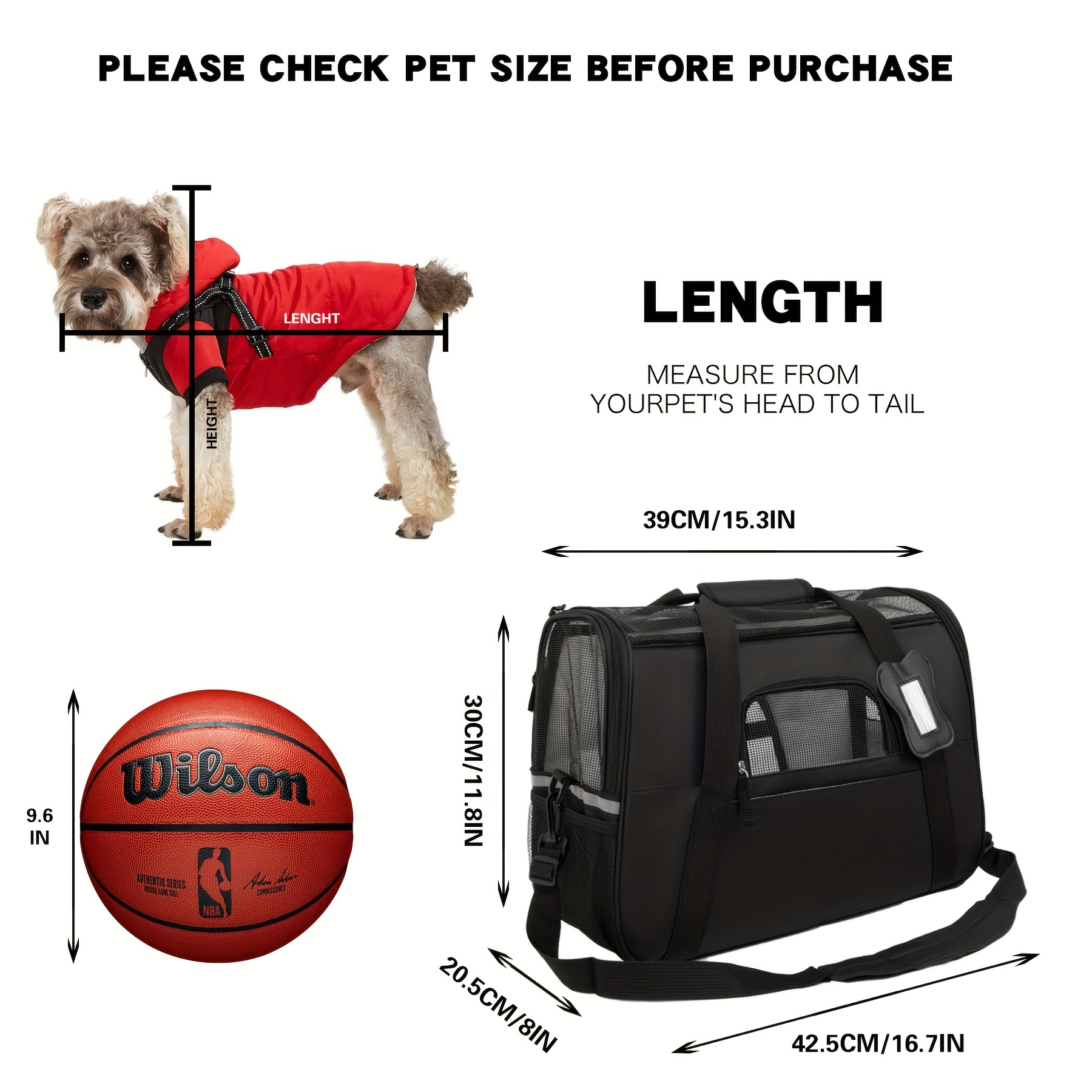 Tsa dog hot sale carrier