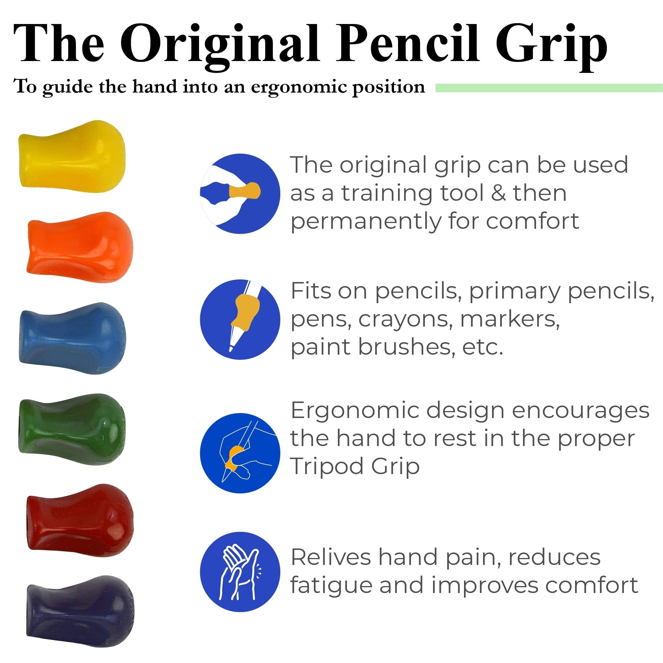 CRAYONS DE COULEUR ERGONOMIQUES Ergo