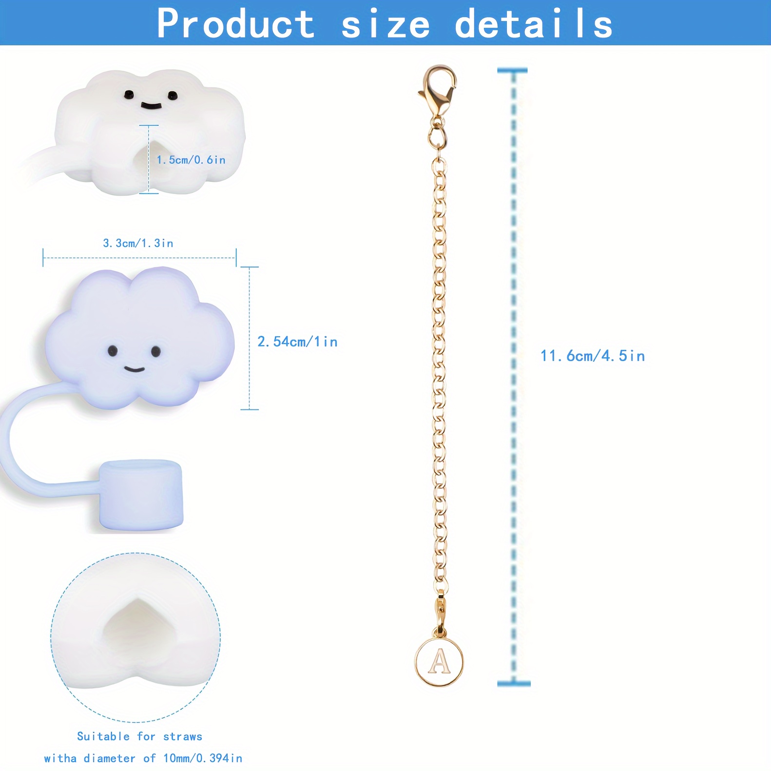 stanley with cloud charm for straw｜TikTok Search