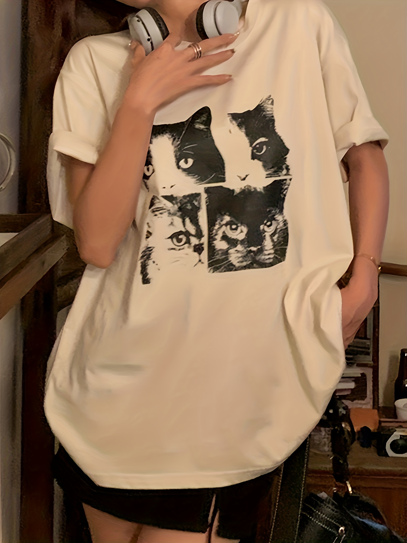 Oversized Tshirts - Temu