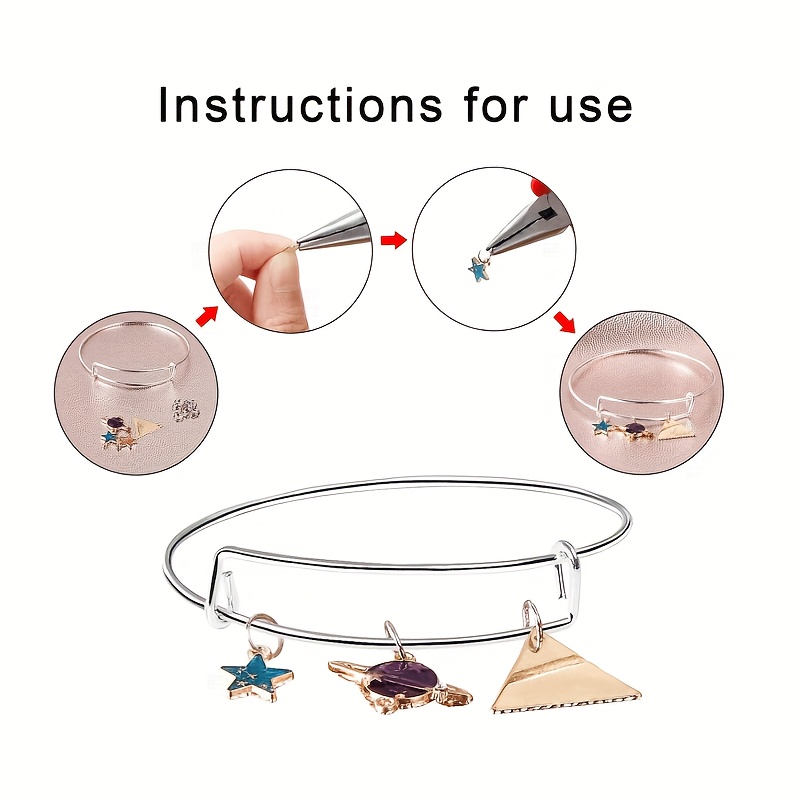 10pcs DIY Adjustable Bracelets for Jewelry Making