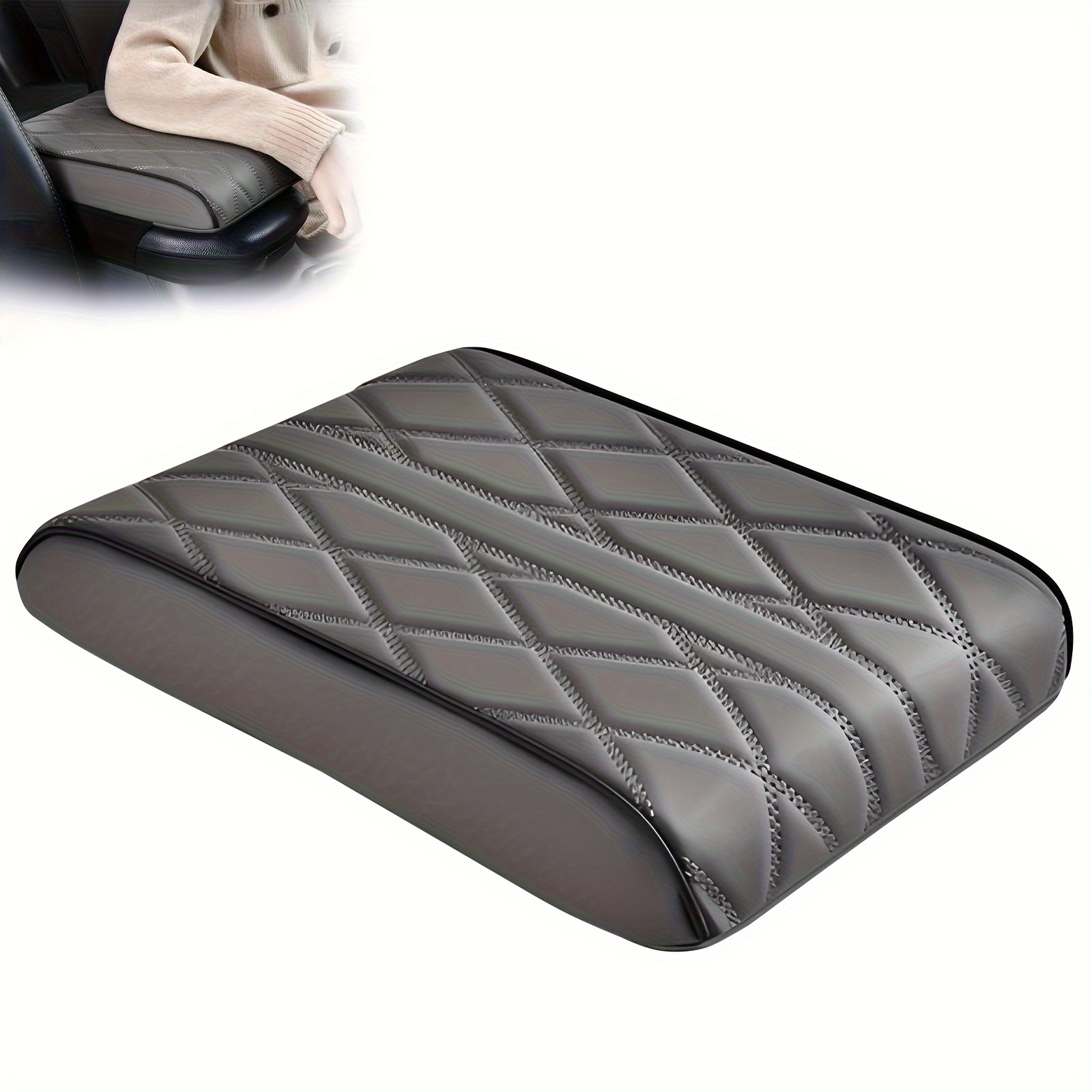 Car Armrest Box Pad Memory Foam Booster Pad Universal Car - Temu Spain