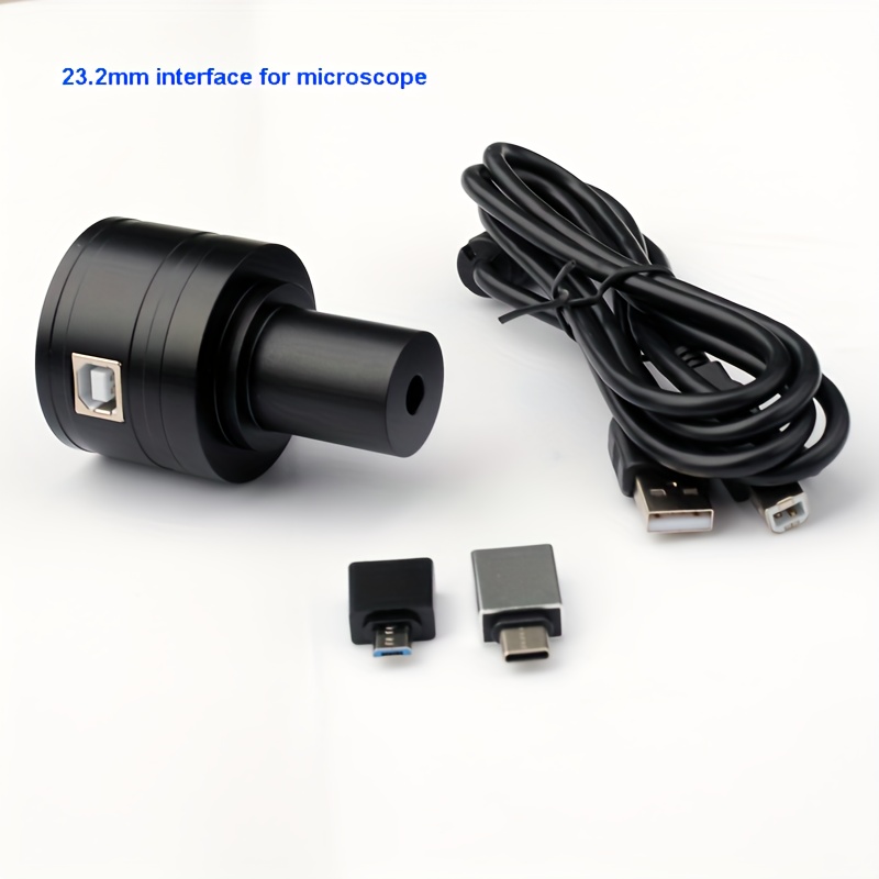 astronomical telescope and microscope universal additions 2 million pixel electronic eyepiece ccd cmos camera 1 25 inch telescope interface 23 2mm microscope interface usb connection for photography with mobile phones computers Product details 4
