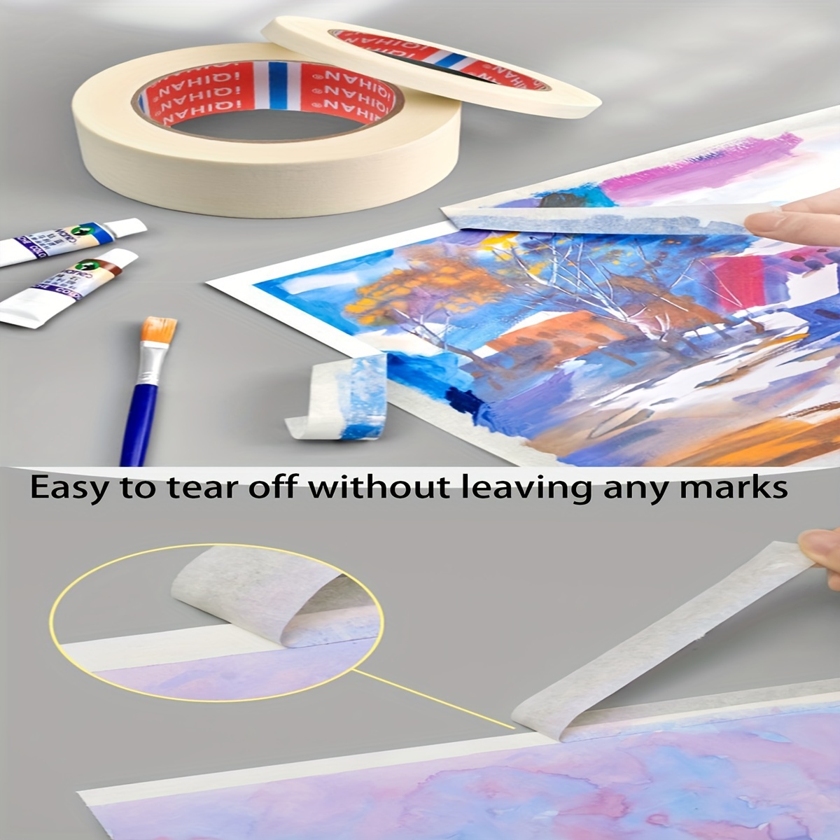Diamond Paint Anti dirty Tape Three Size Adhesive Sticker - Temu