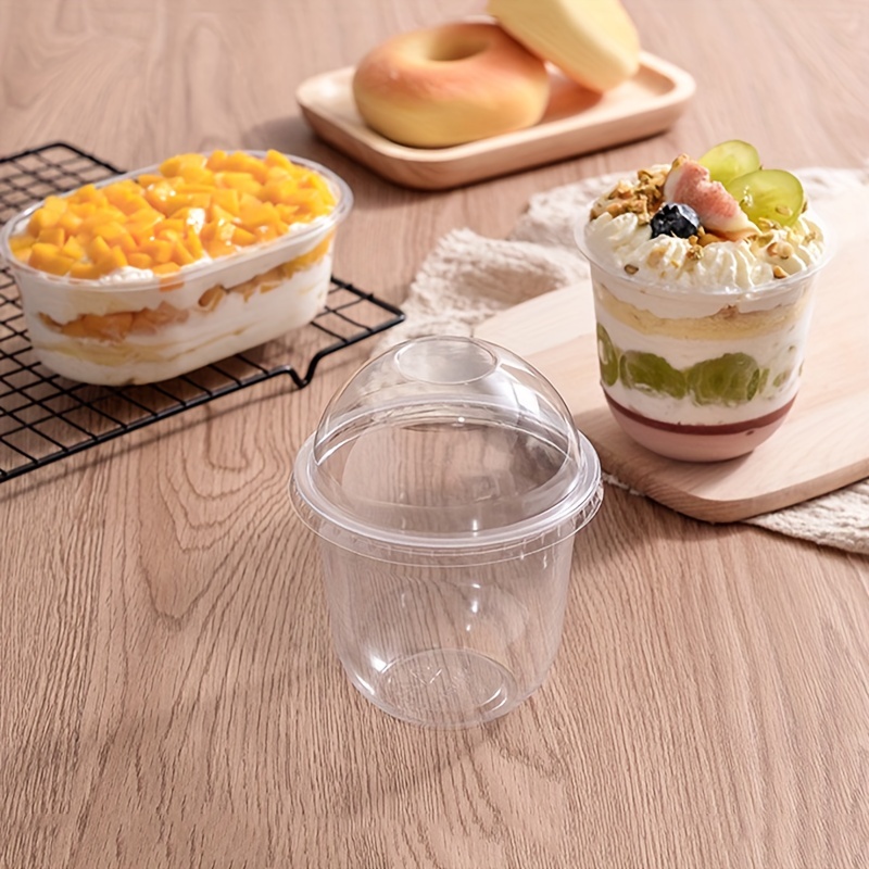 Small Jelly Cups Mold Cake Dessert Disposable Plastic Container