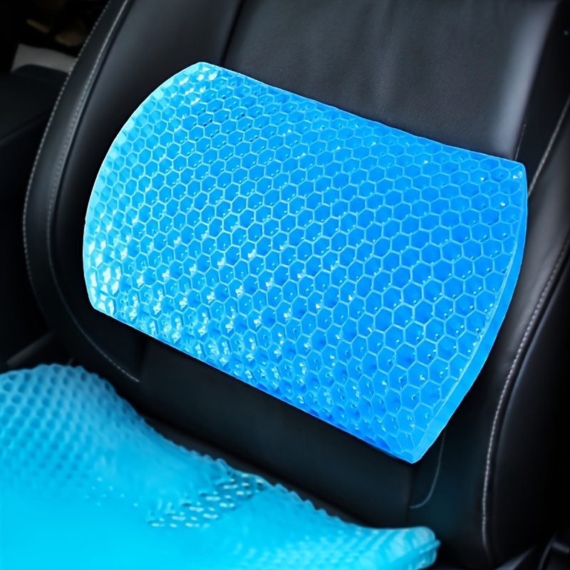 Gel Honeycomb Seat Egg Cushion Cooling Ergonomic Comfort Gel Support in Blue