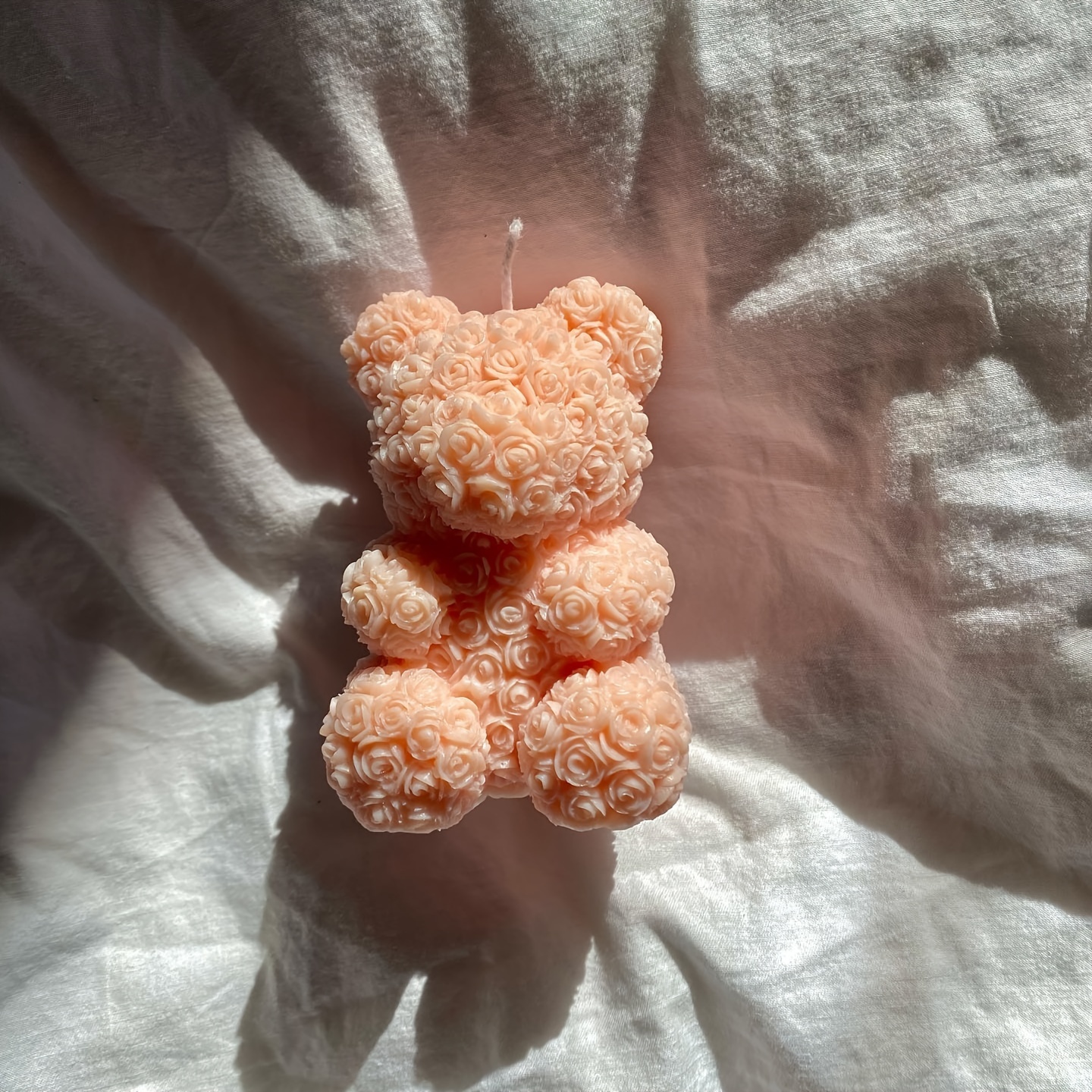 Teddy Bear Silicone Mold Aromatherapy Candle Mold Plaster Soap Wax