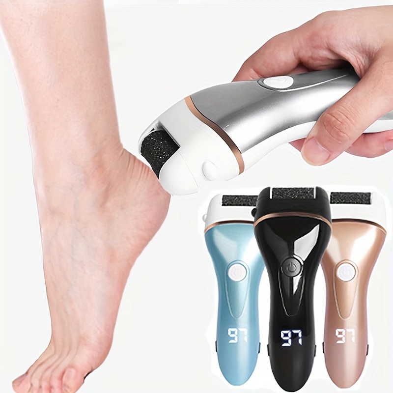Electric Foot Callus Remover Set, With Vacuum Rechargeable Foot Scrubber, Dead  Skin Remover, Foot File Pedicure Kit Tools - Temu