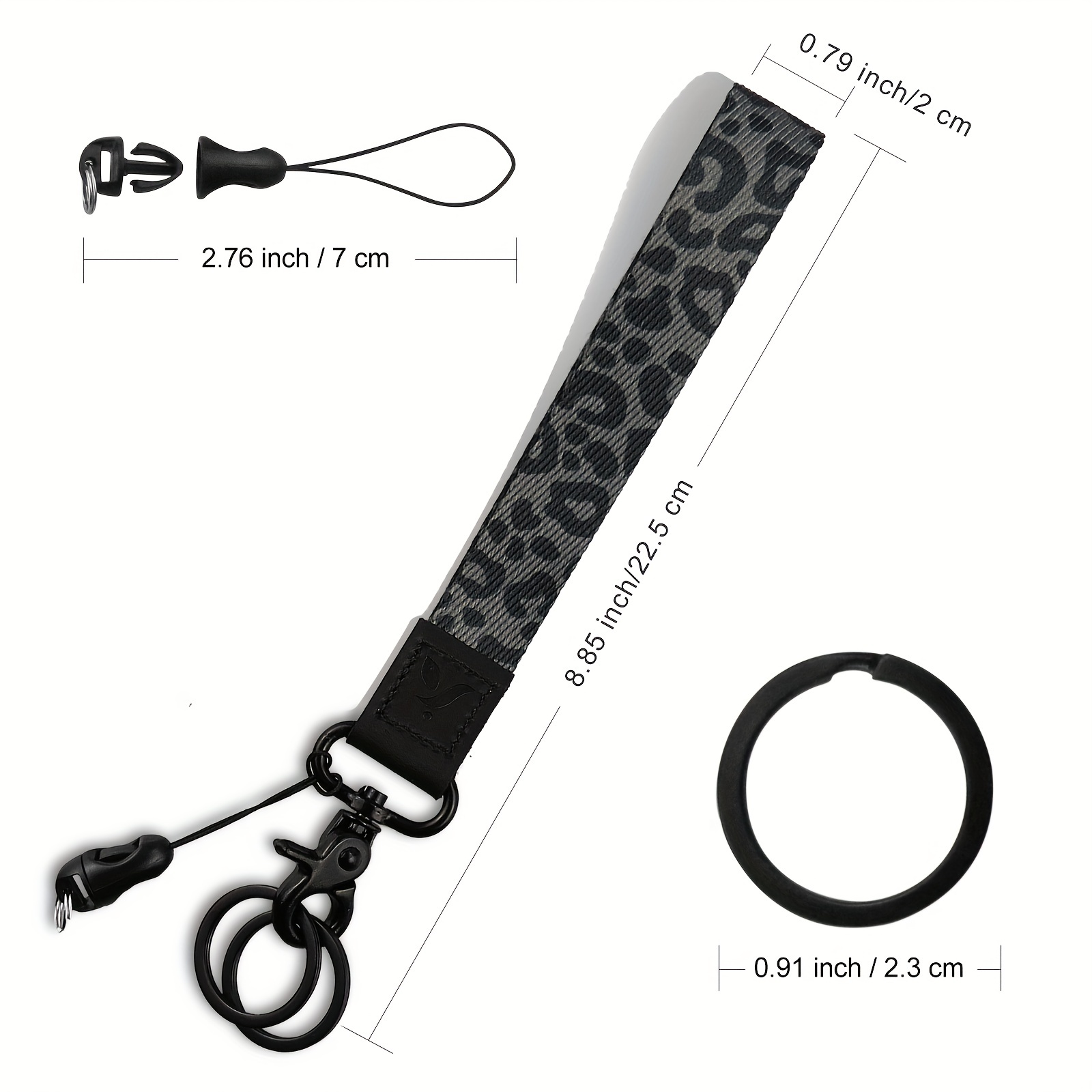 Wrist Lanyard Key Chain, Cute Wristlet Strap Keychain Holder For Women Men  Car Keys Id Badges Card Wallet Phone Camera - Temu United Arab Emirates