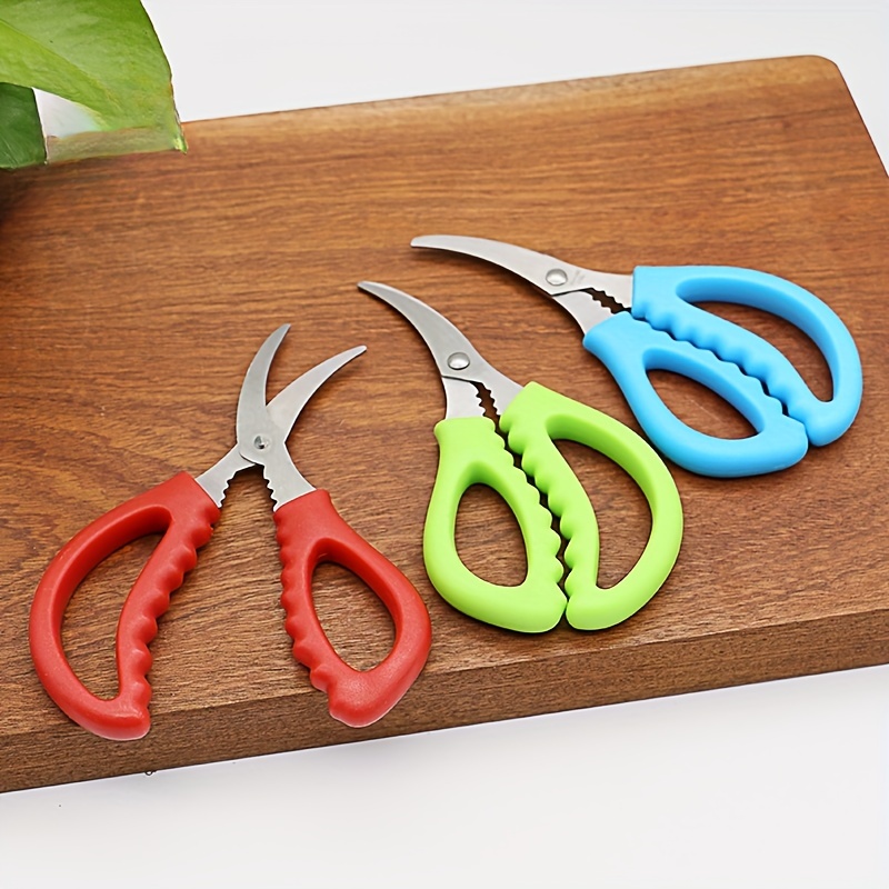 Stainless Steel Kitchen Scissors Household Multifunctional - Temu