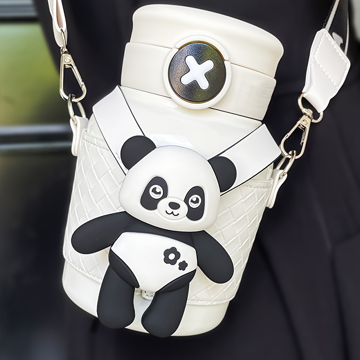 Cartoon Panda Vacuum Cup Stainless Steel Insulated Water - Temu