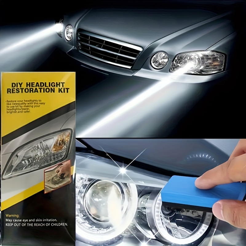 Car Headlight Restoration Polishing Kits Headlamp Repair - Temu Italy