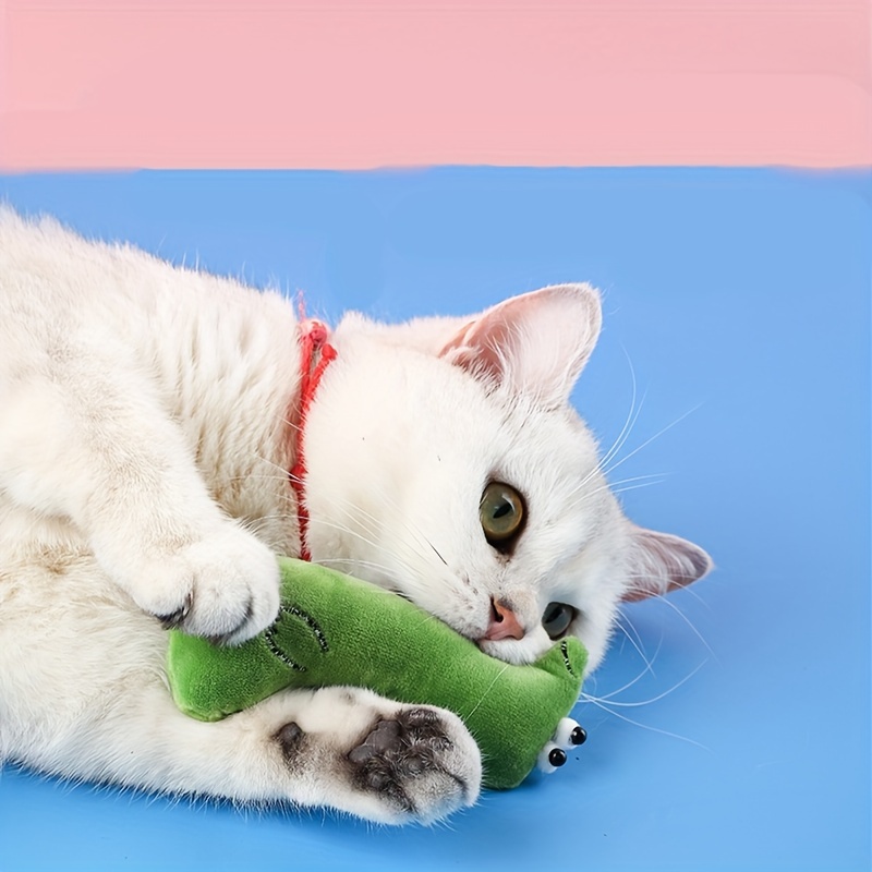 Jouet peluche herbe à chat - Interactif - au-chat-heureux