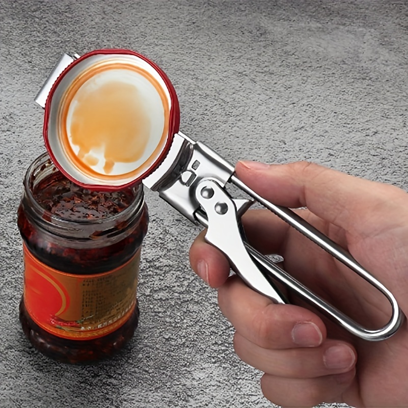 Multifunctional Stainless Steel Manual Can Opener For Outdoor Camping And  Picnic For Easy Opening Of Cans, Bottles And Jars - Temu