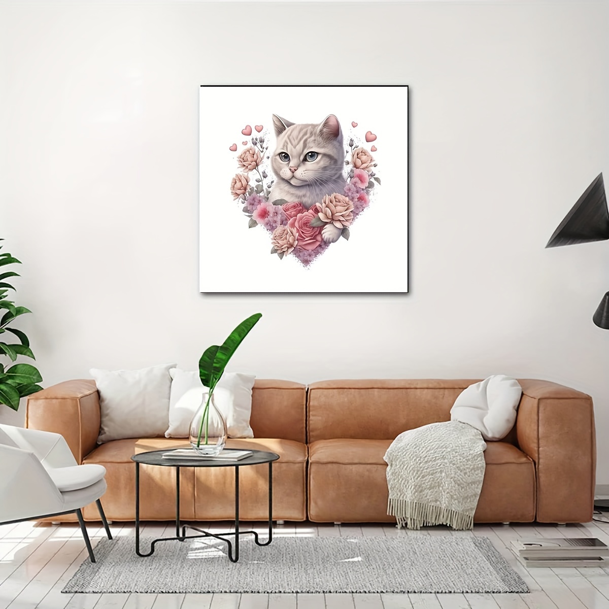 Cute Animal Diamond Painting Cat DIY Mosaic Diamond Embroidery Full  Square/Round Rose Rhinestones Cross Stitch Wall Decor Art - AliExpress