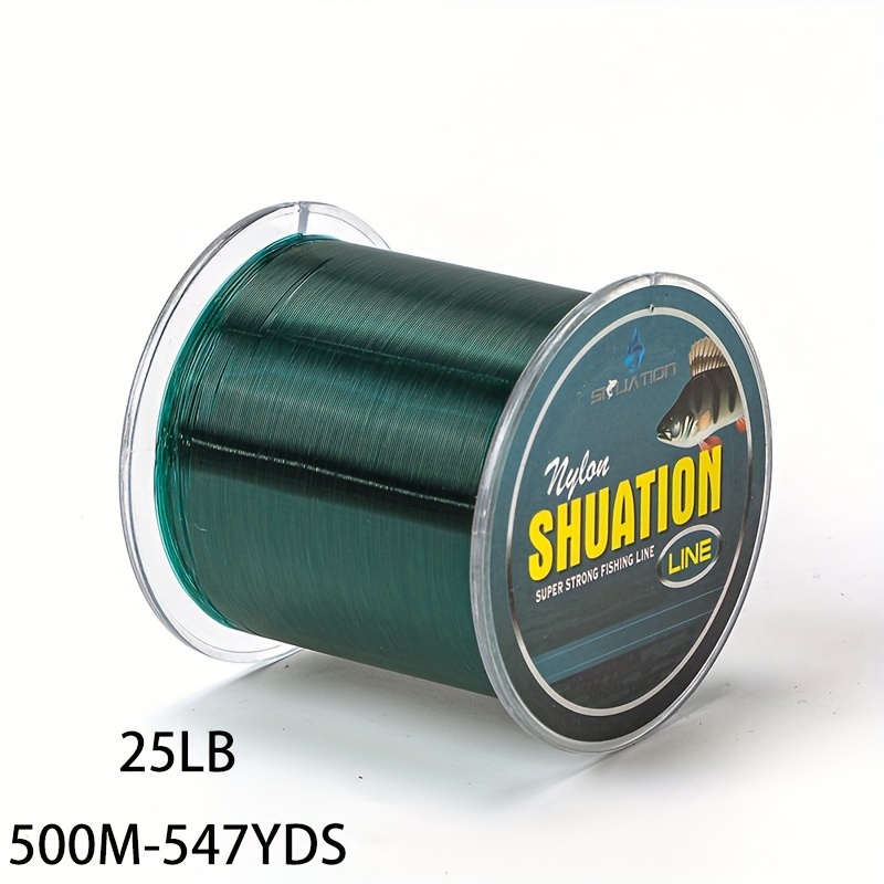 500m/546yds Wear Resistance Nylon Fishing Line, Universal Super Soft  Fishing Line, Fishing Accessories