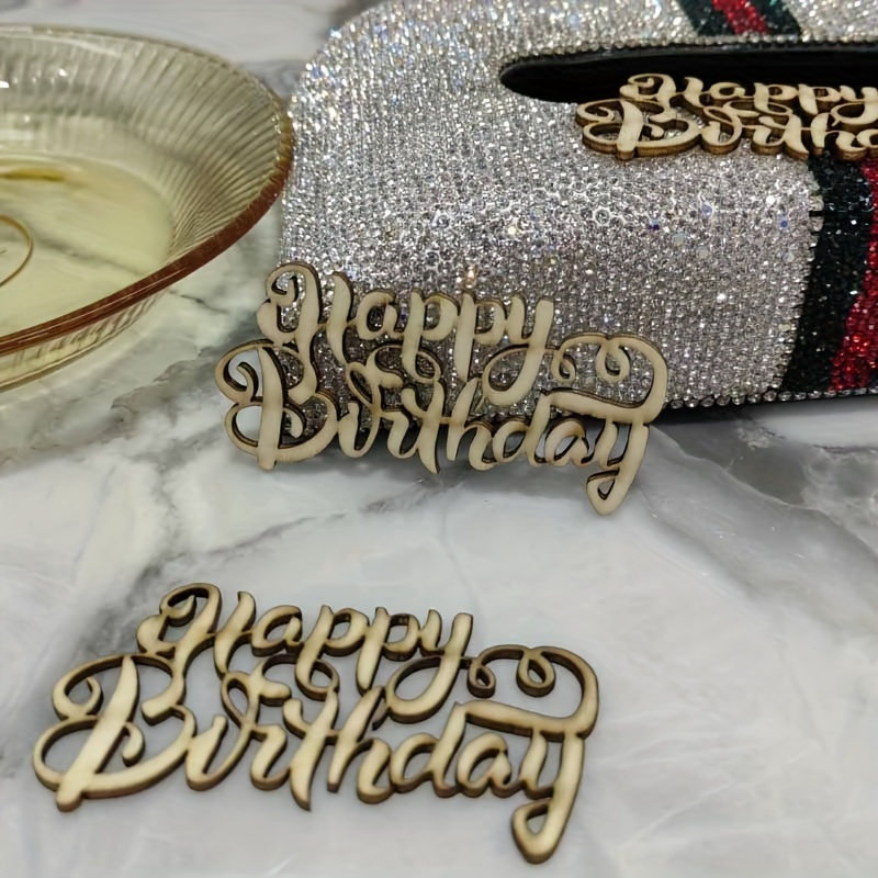 15PCS Happy Birthday Cake Toppers, Joyeux Déco Gâteau Anniversaire pour  Décoration de Fête d'anniversaire Enfants Filles Garçons, avec Glitter Mini  Ballon, Étoiles, Coeurs Cupcake Topper(Argent) : : Cuisine et  Maison