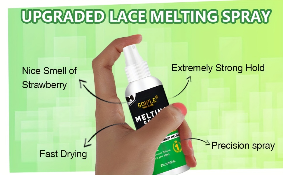 Lace Melting And Holding Spray Glue Hair Adhesive For Wigs - Temu Australia