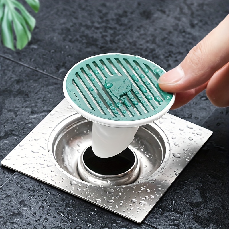 Bathroom Sink Drain Stopper Removable Magnetic Bathtub Drain Plug Strainer  Filter Hair Catcher Anti-odor Anti-insect Sink Cover