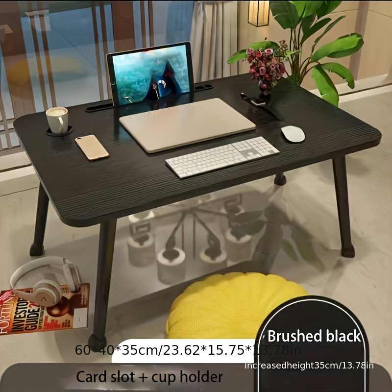 Mesa pequeña para cama, escritorio para ordenador portátil, para  dormitorio, escritorio de escritura para el hogar, para estudiantes -  AliExpress