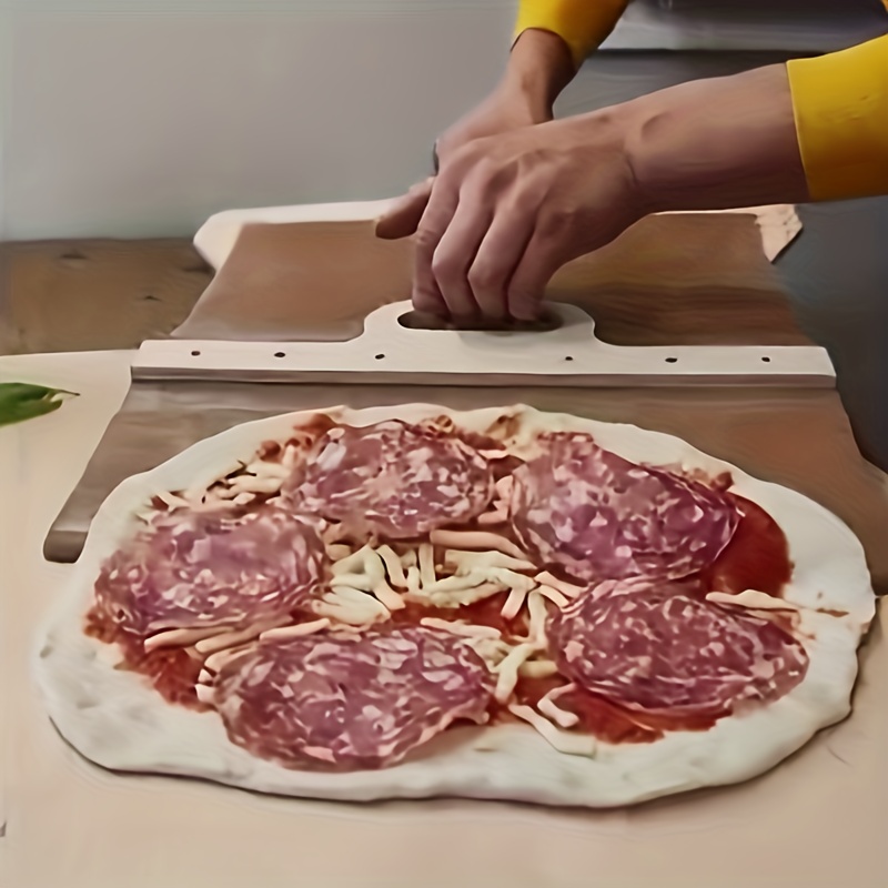 Sliding Pizza Peel Pizza Tongs Heat Proof Pizza Tray Pizza - Temu