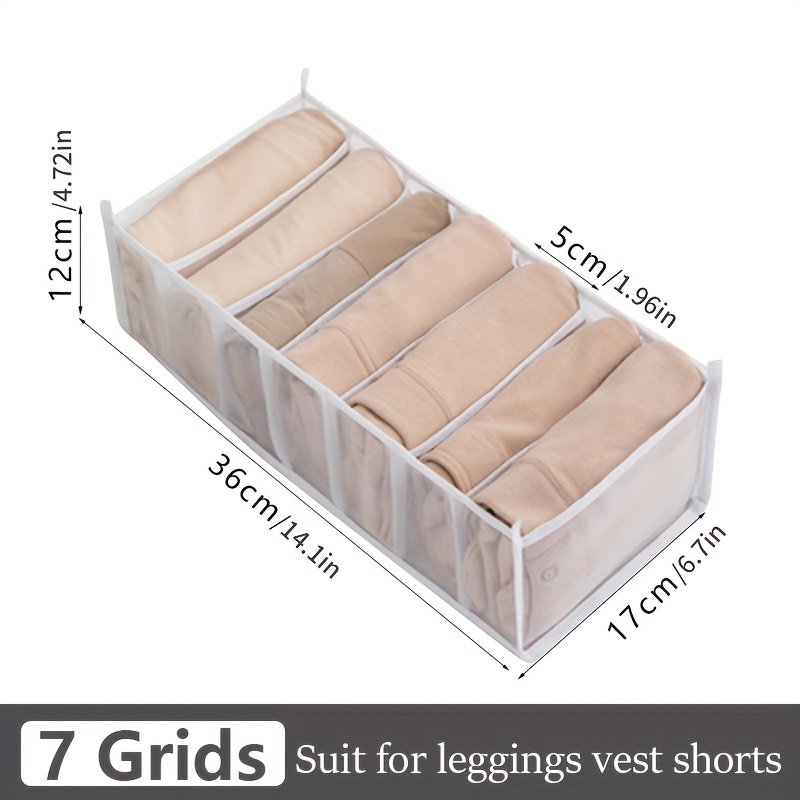 Foldable Mesh Jeans Storage Box Functional Wardrobe Closet - Temu Canada
