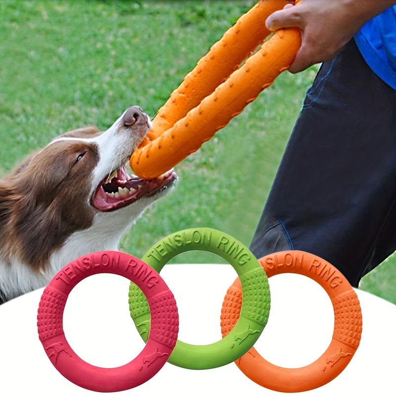 Dog Training Toys, Outdoor Floating Flying Disc Ring Interactive Play Tool,  Suitable For Pet Training Outdoor Chew Toys - Temu