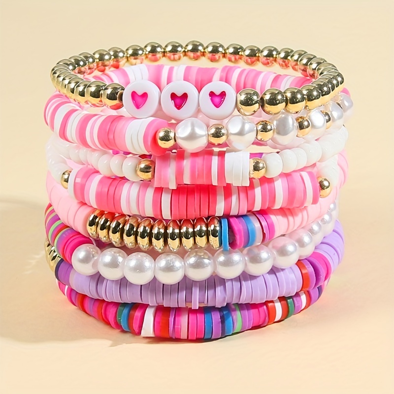 Team Unicorn Bracelet with Colorful Pearls (KD020302)