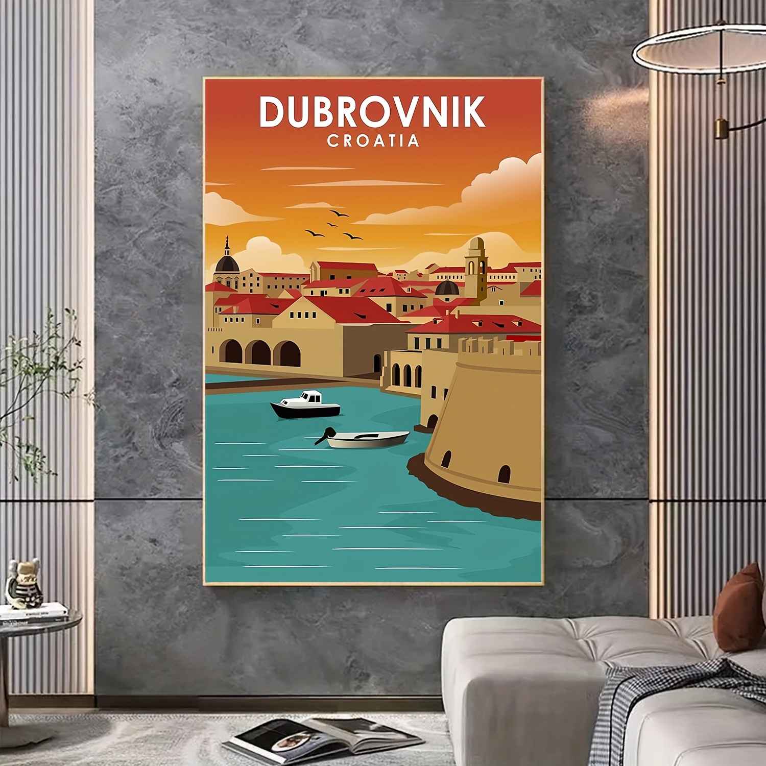 architectural landscape canvas art print 12 x16