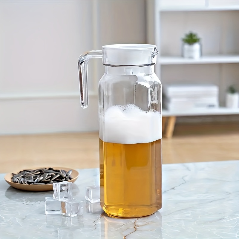 Clear Acrylic Pitcher With Removable Lid, Fridge Pitcher Perfect