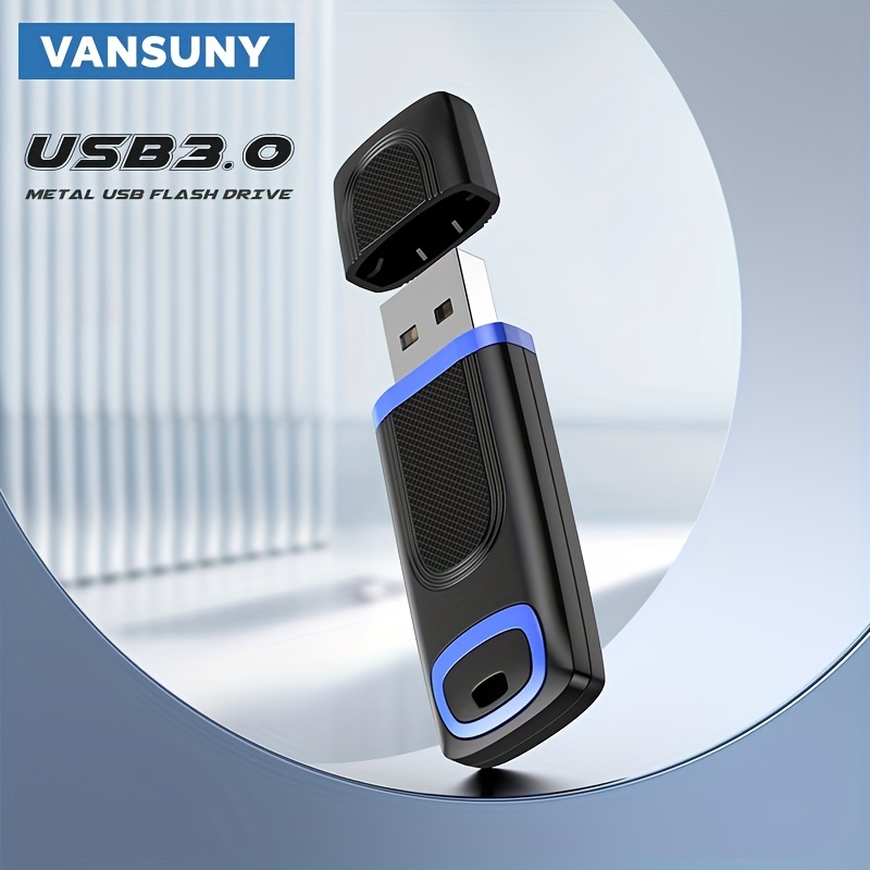 VANSUNY Clé USB 128 Go 64 Go 32 Go 16 Go, clé USB 3.0 haute vitesse, clé USB,  clé USB, clé Zip pour le stockage et la sauvegarde des données, bleu - Temu  France