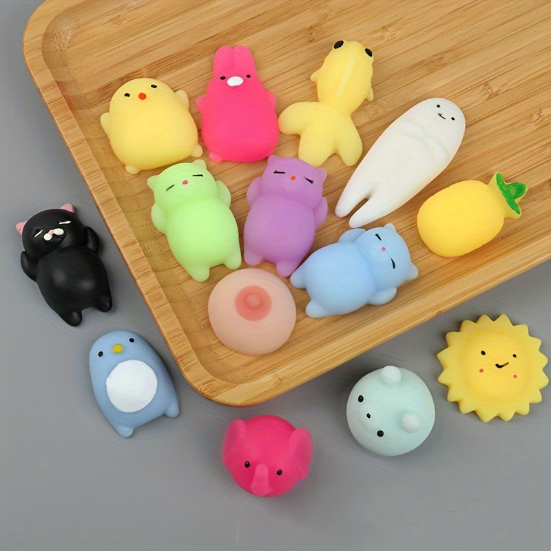 Random Style Color Kawaii Squishies Mochi Squishy Toys Bulk - Temu Republic  of Korea