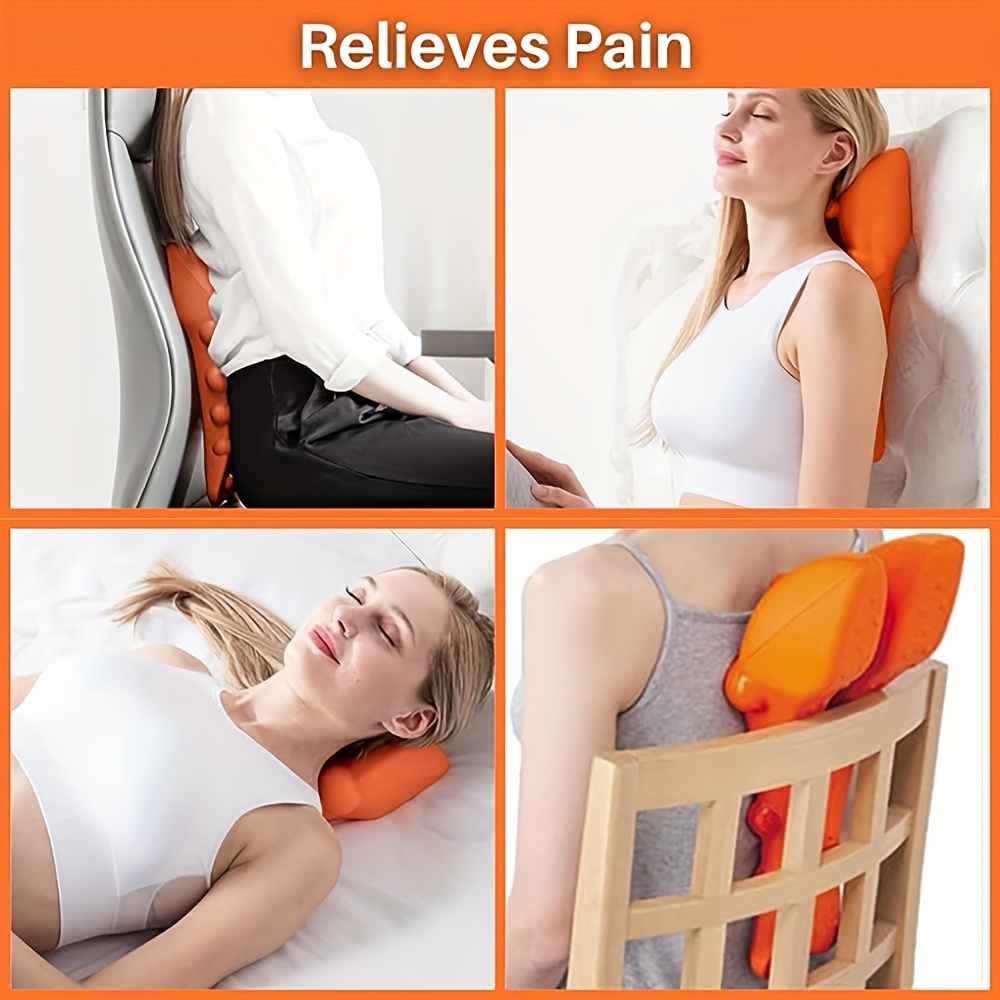 SootheNeck Multifunctional Cervical Vertebra Massage Pillow - NexaBeam