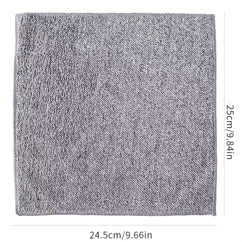 Grey Dish Towels, Ultra-fine Fiber Wiping Cloth, Dishcloth Towel, Daily  Kitchen Restaurant Water-absorbent And Oil-free, Cleaning Stuff, Kitchen  Supplies - Temu