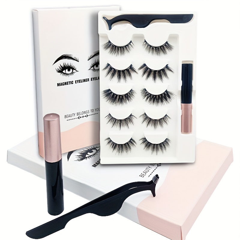Cat Eye Makeup Kit with Lashes
