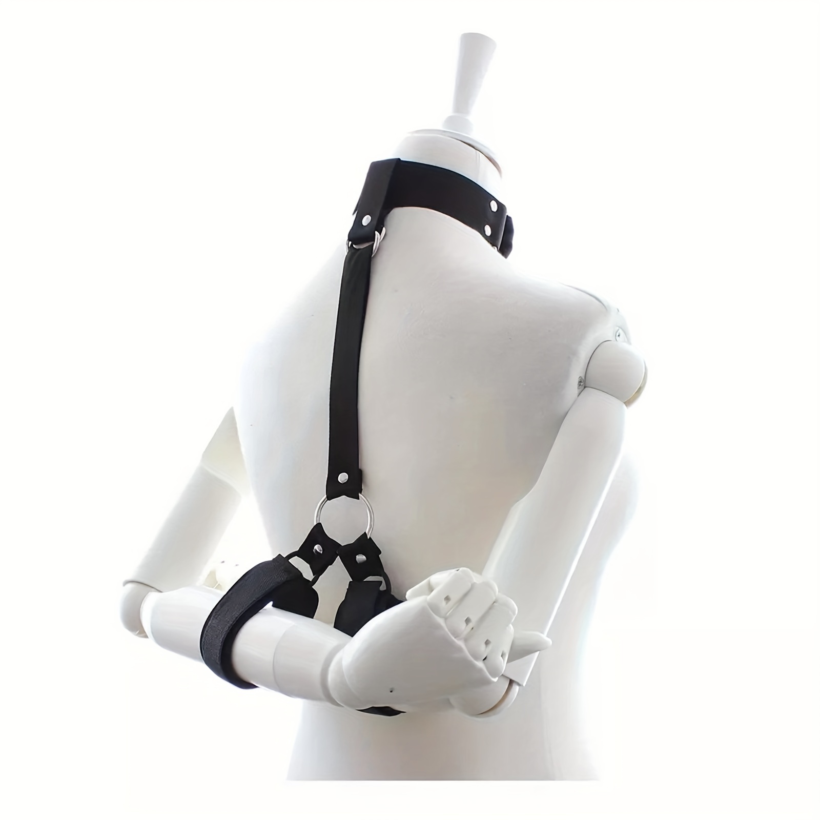 Beginner Handcuffs Kit - Neck To Wrist Restraints & Adjustable Bondage Set  For Games, Shop On Temu And Start Saving