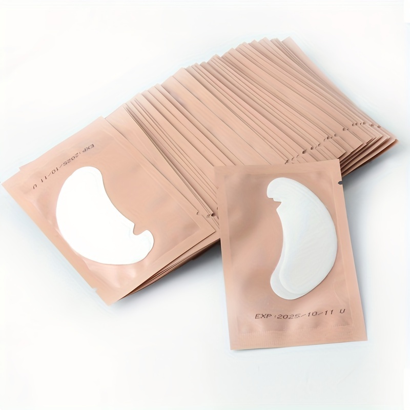 

50- Gel Eye Patches For Eyelash Extensions, U-shaped Free Isolation , Tool, Unscented, No Supply Needed, Battery-free