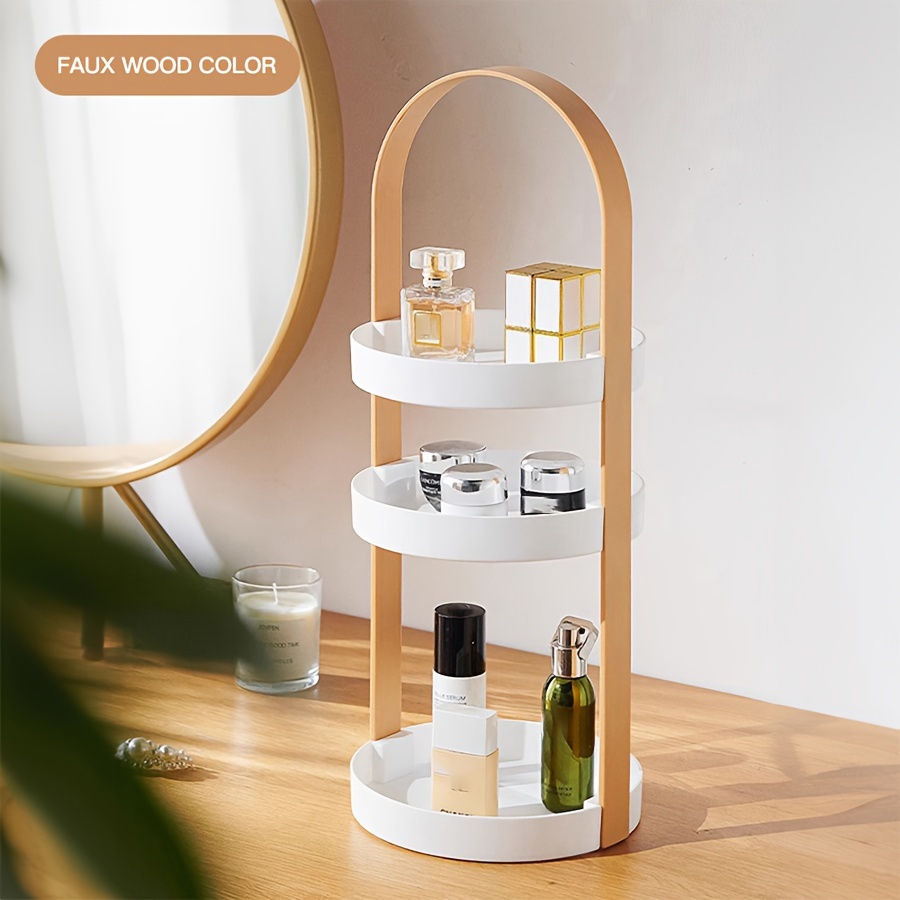 Shelves Bathroom Wood, Wood Cosmetic Storage, Wood Bathroom Shelf