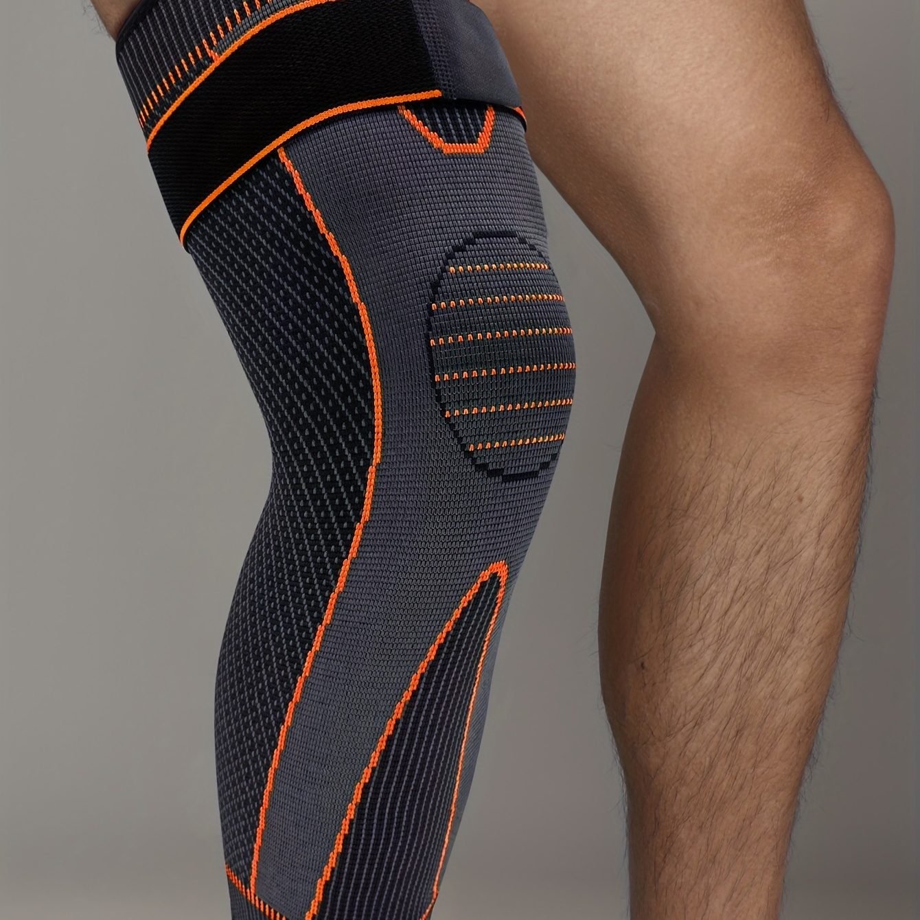 Knee Support Brace Compression Long Full Legs Sleeve - Temu