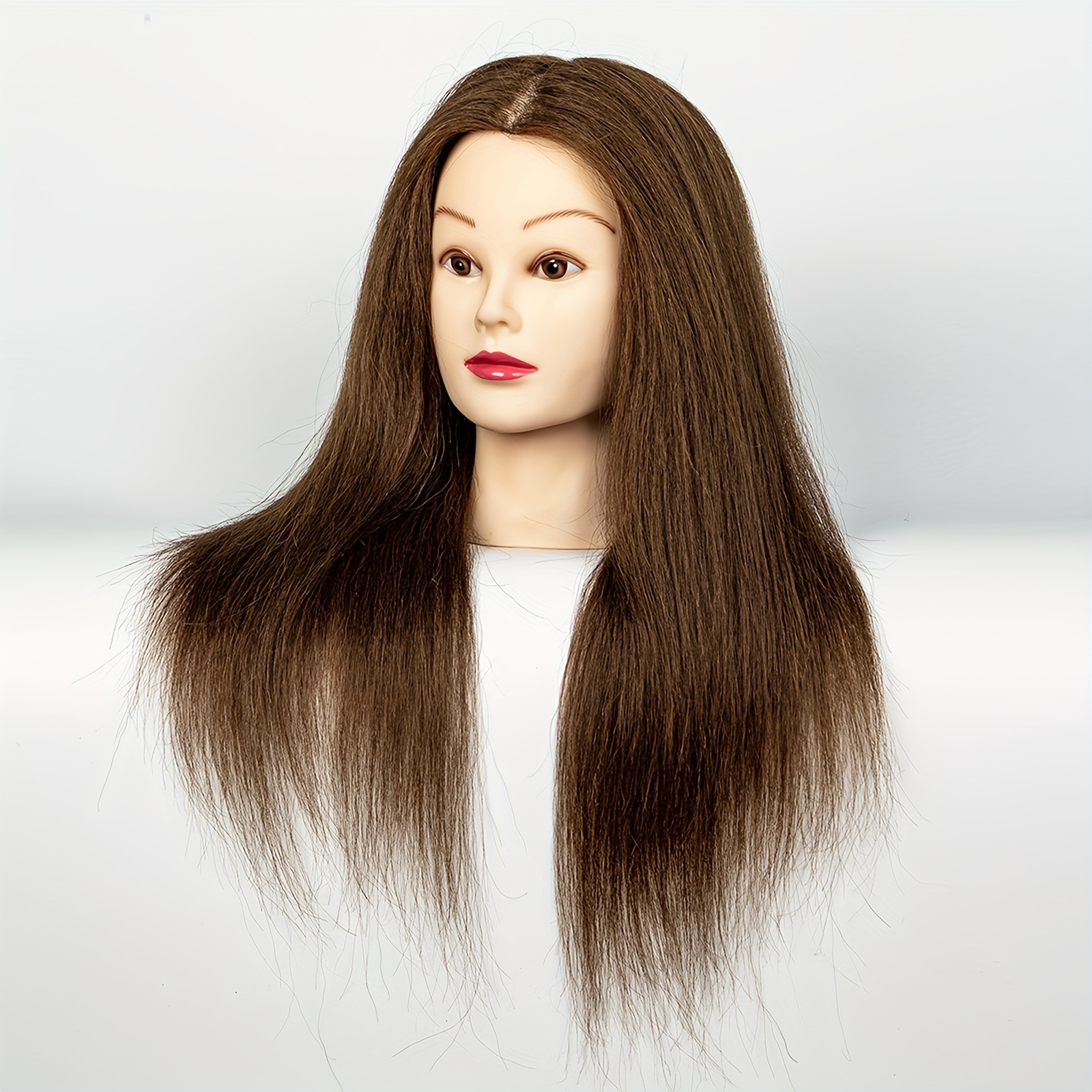 Mannequin Head With Hair Cosmetology Doll Mannequin Head - Temu