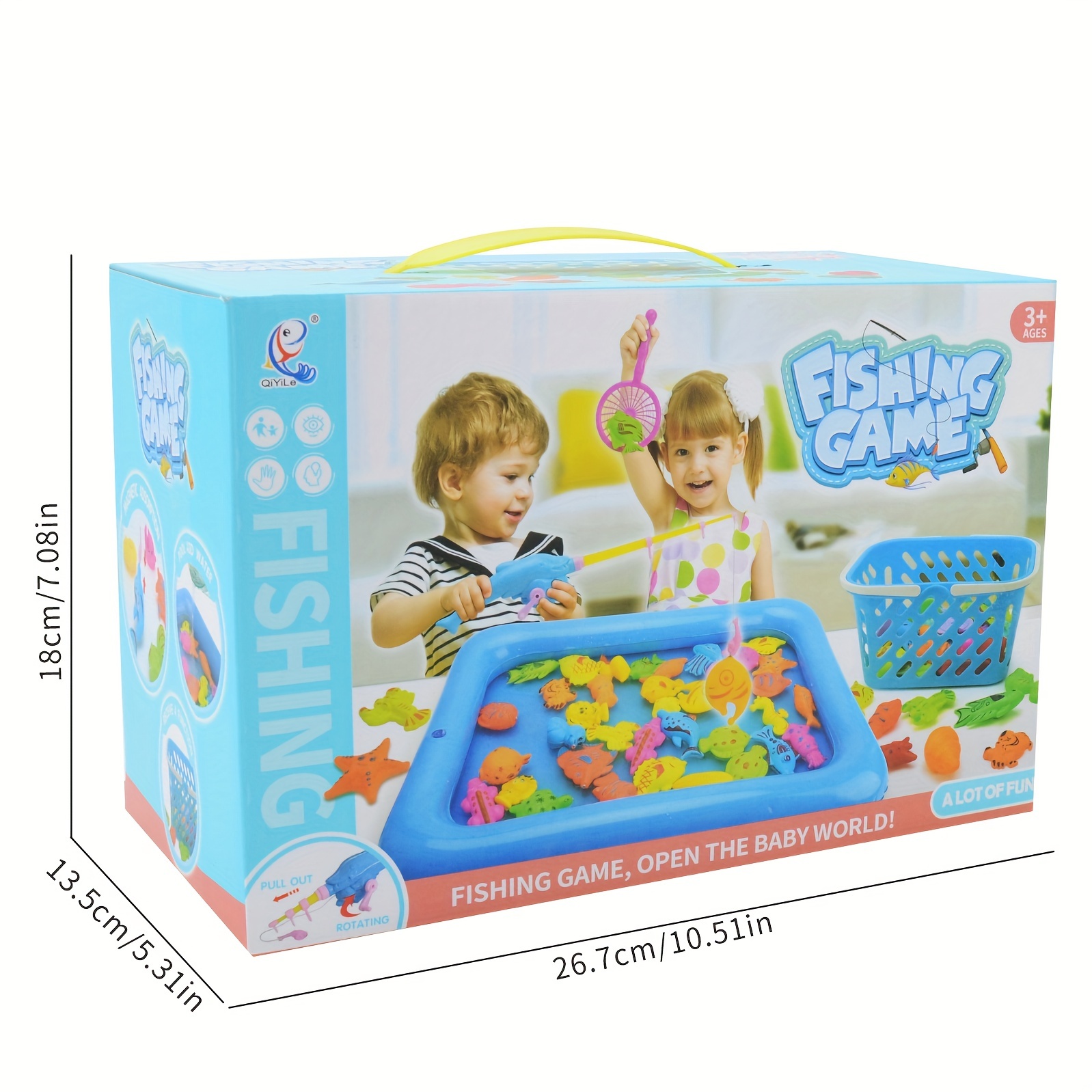 Interactive Floating Fishing Toy For Toddlers Fun And - Temu Australia
