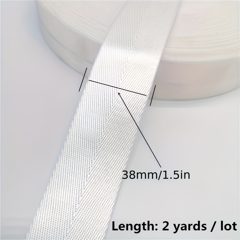 White nylon online webbing