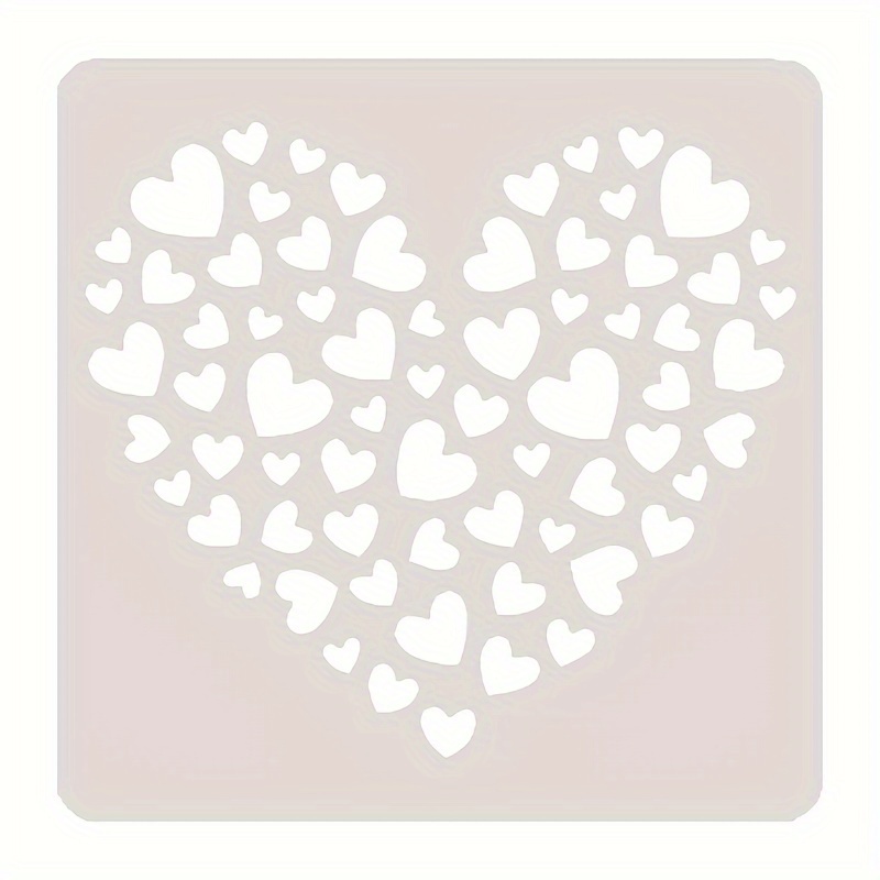 Heart Stencil - Temu